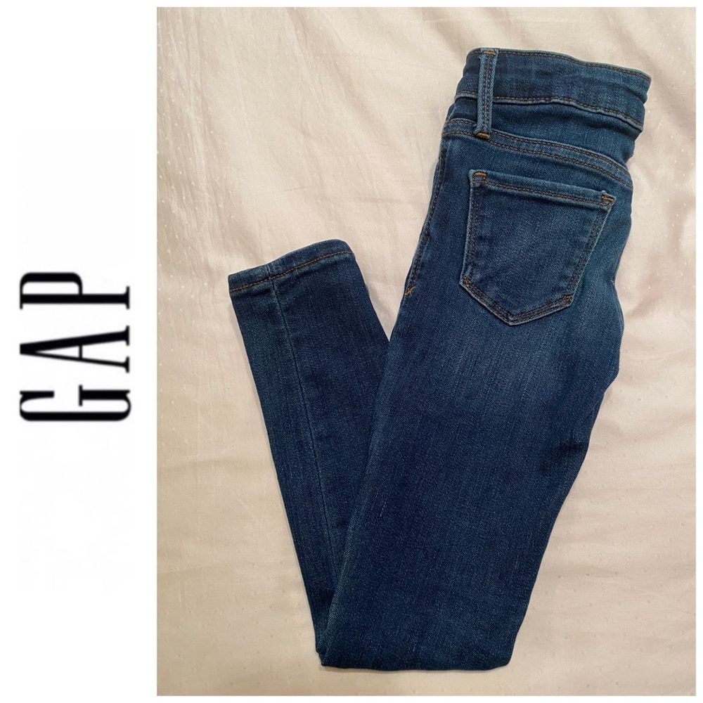 NWOT, Boys Gap Super Skinny Jeans, Size 6, Dark Wash